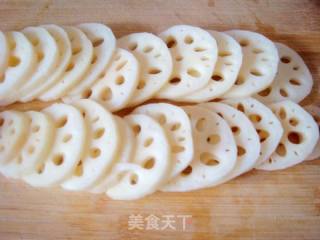 【徽菜】--莲子炒莲藕片的做法步骤：5