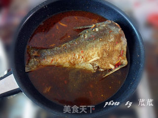 【徽菜】红烧鱼尾 （家常菜）的做法步骤：6
