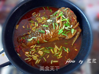 【徽菜】红烧鱼尾 （家常菜）的做法步骤：8