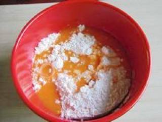 花样米饭（三）—胡萝卜米饭饼的做法步骤：4