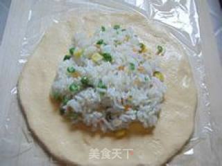 花样米饭（三）—胡萝卜米饭饼的做法步骤：10