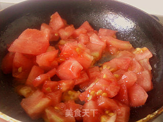 番茄炒鸡蛋的做法步骤：4
