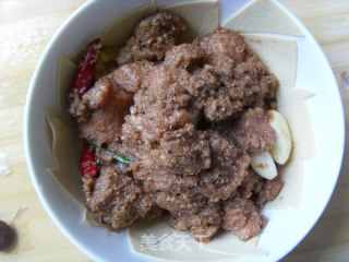 【徽菜】——————香渣肉的做法步骤：6