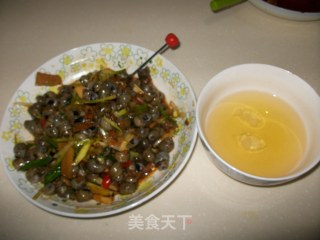 潮汕风味——菜脯田螺的做法步骤：6