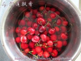 糖水樱桃——简易微波版的做法步骤：1