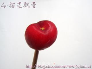 糖水樱桃——简易微波版的做法步骤：2