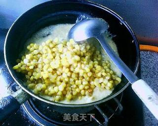 蛋黄焗玉米的做法步骤：8