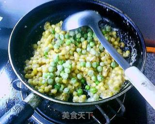 蛋黄焗玉米的做法步骤：9