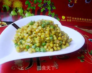 蛋黄焗玉米的做法步骤：10