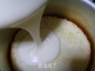 椰香慕斯蛋糕的做法步骤：8