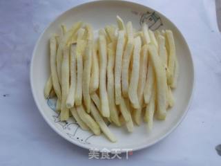 自制炸薯条的做法步骤：5