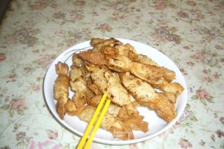 第一次尝试做炸香蕉糖果的做法步骤：13