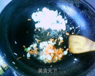 家常炒饭的做法步骤：3