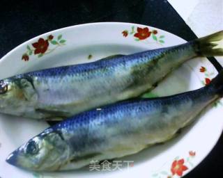 葱烧青鱼的做法步骤：2