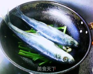 葱烧青鱼的做法步骤：5