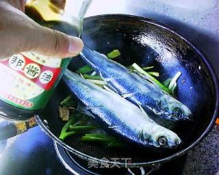 葱烧青鱼的做法步骤：7