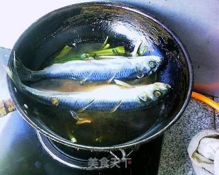 葱烧青鱼的做法步骤：8