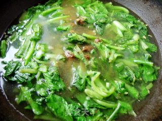 小白菜烩冻豆腐的做法步骤：4