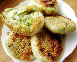 健康主食----家常饼的做法步骤：7