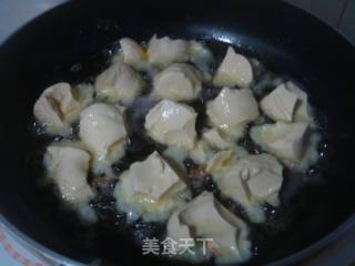 金针菇蛋裹豆腐的做法步骤：6