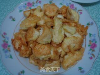金针菇蛋裹豆腐的做法步骤：7