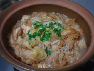 金针菇蛋裹豆腐的做法步骤：11