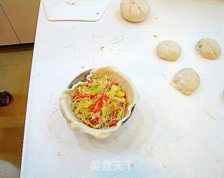 美味早餐-三种馅料煎饼的做法步骤：12