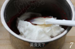 天然色素的诱惑 红曲戚风的做法步骤：7