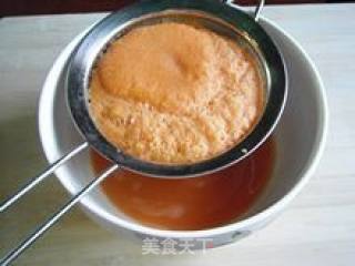 给孩子一道喜欢的色彩—胡萝卜豆沙汤圆的做法步骤：3
