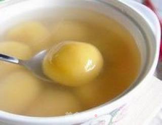 给孩子一道喜欢的色彩—胡萝卜豆沙汤圆的做法步骤：9