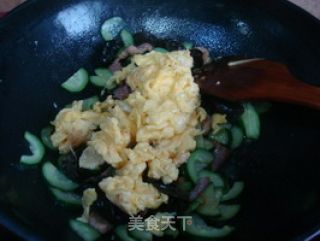 营养全面的木须肉的做法步骤：8