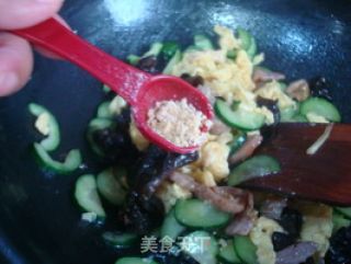 营养全面的木须肉的做法步骤：9