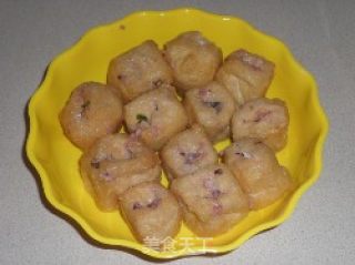 油豆腐嵌肉煮粉丝的做法步骤：4