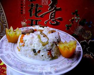 榨菜炒饭的做法步骤：8