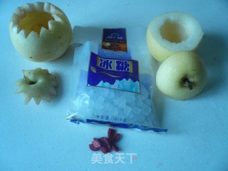 冰糖雪梨的做法步骤：2