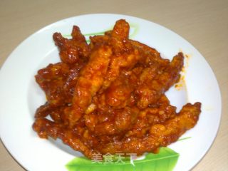 糖醋里脊的做法步骤：7
