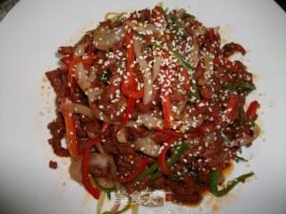【徽菜】小饼牛肉的做法步骤：6