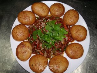 【徽菜】小饼牛肉的做法步骤：8