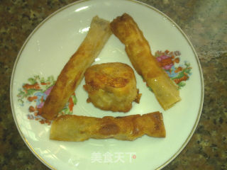 酥炸云吞的做法步骤：6