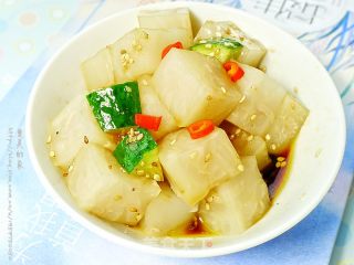 夏日里的爽口美容菜—水晶肉皮冻的做法步骤：11