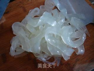 凉粉拌青瓜的做法步骤：1