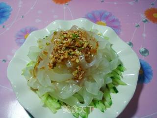 凉粉拌青瓜的做法步骤：5