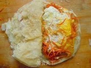 油酥火烧夹鸡蛋的做法步骤：19