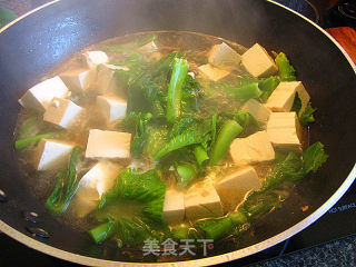 芥菜豆腐汤的做法步骤：5