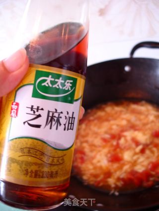 番茄蛋花汤的做法步骤：9