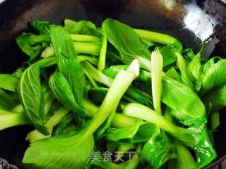 【浙菜】香菇青菜的做法步骤：5