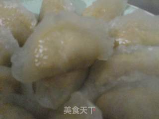 清爽西瓜皮水晶蒸饺的做法步骤：6