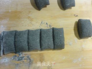 黑芝麻馒头的做法步骤：7