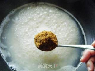 蛋花红糖泡饭的做法步骤：4