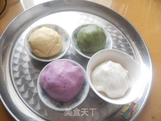 跟着hiyoungmoon 学做--炫彩凉糕的做法步骤：2